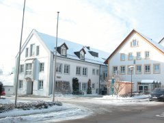 Dorfplatz Haag Winter Dorfplatz Haag Winter