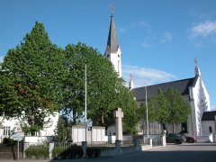 Dorfplatz Wolfersdorf Frühjahr