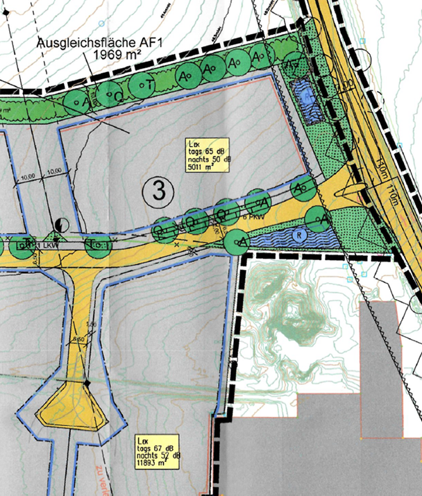 Lageplan Haarland Parzelle 3